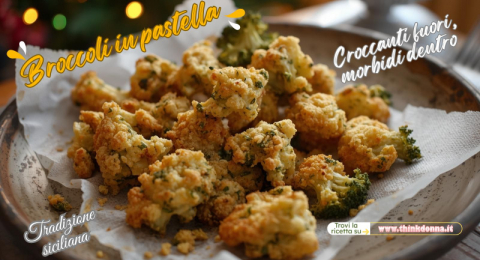 Broccoli in pastella alla siciliana